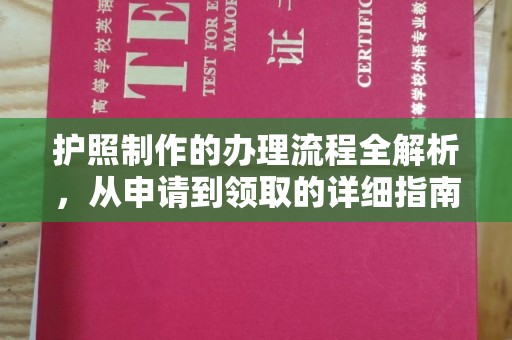 木垒护照制作的办理流程全解析，从申请到领取的详细指南
