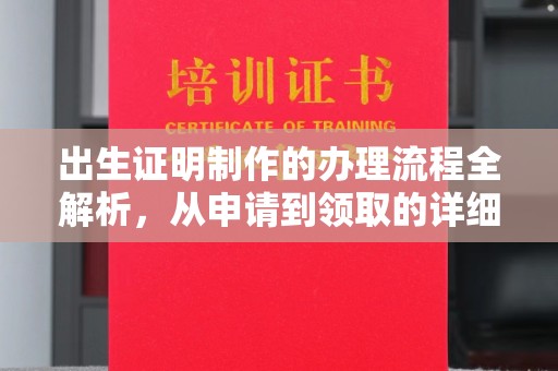 木垒出生证明制作的办理流程全解析，从申请到领取的详细指南